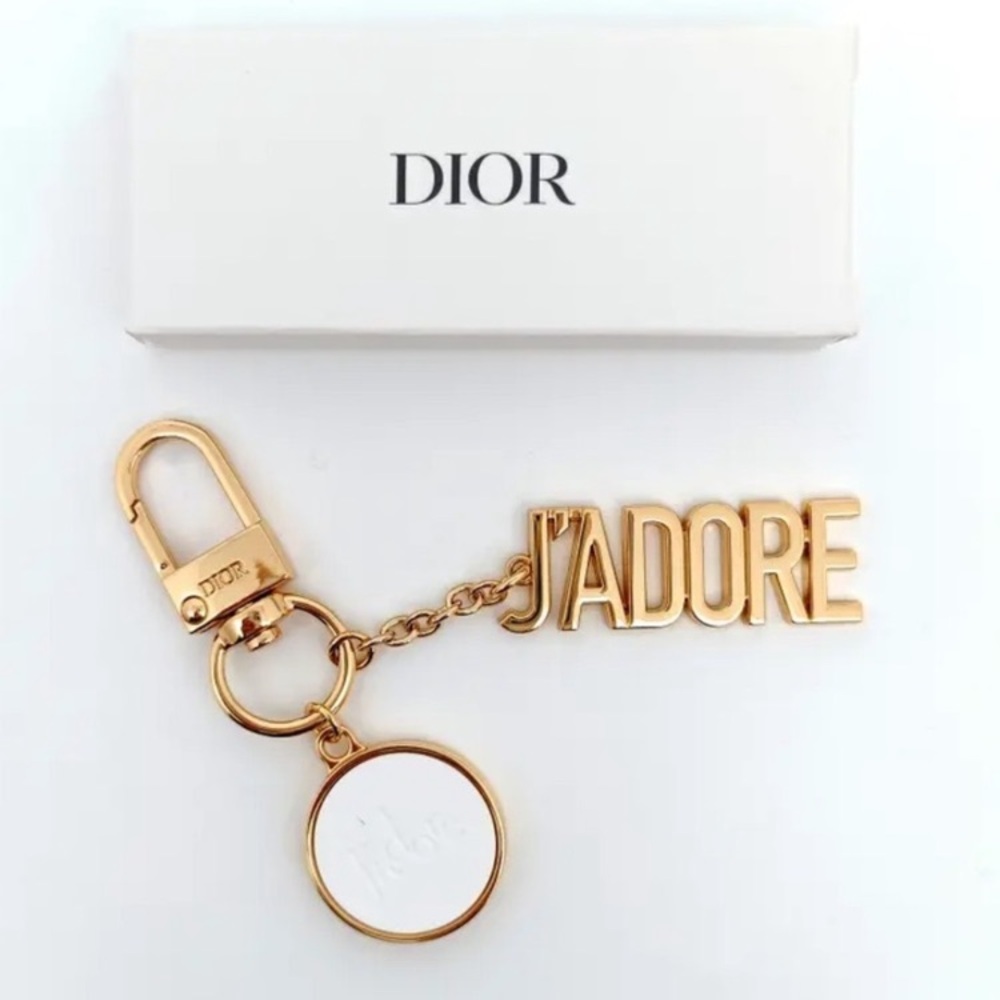 J’adore Gold Keychain